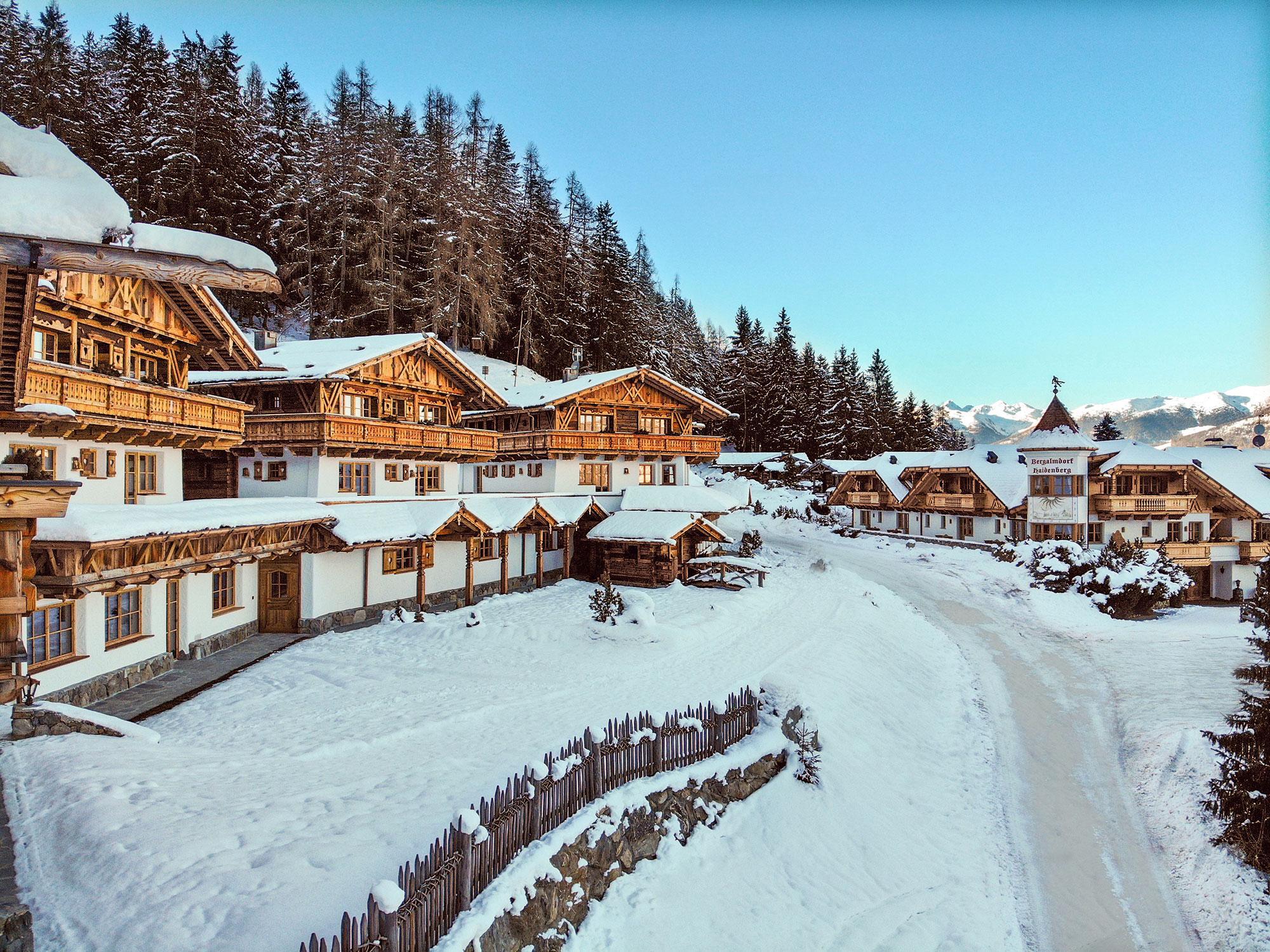 Chalets Almdorf Haidenberg Brunico Ngoại thất bức ảnh